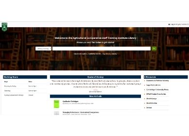 ACSTI Kerala Koha library screenshot